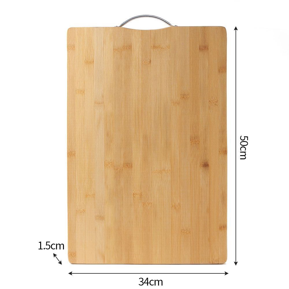 리크플 플레이팅도마 50x34cm 도마 대나무