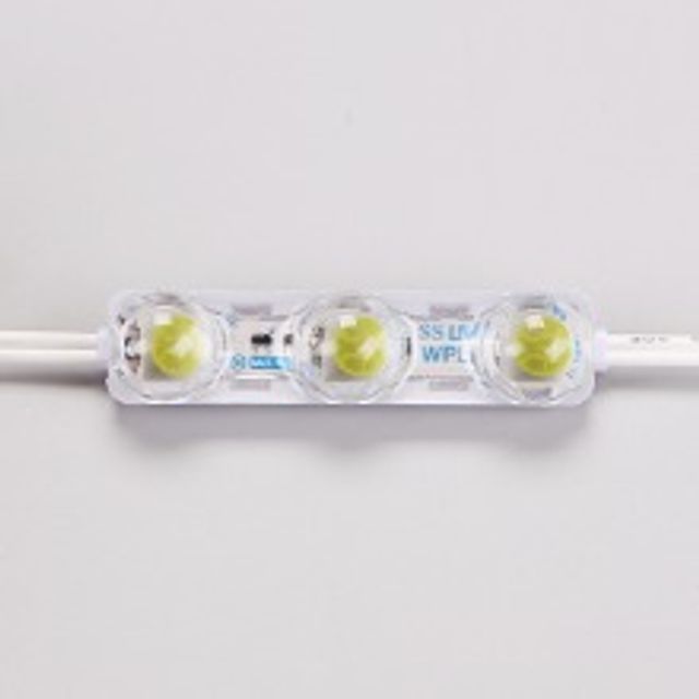 LED 3구 모듈 렌즈형 12V 주광색 8000K WPL SS라이