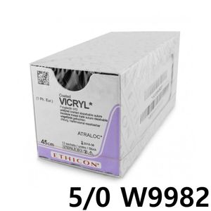 아이티알,NE Vicryl 바이크릴 Violet12개 에치콘 흡수성 5/0 W9982