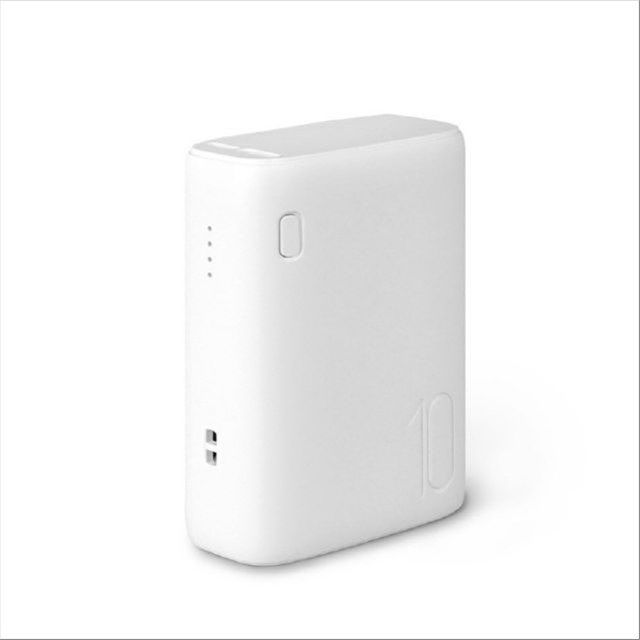 나비 고속 보조배터리 10000mAh White 2포트 CY2295