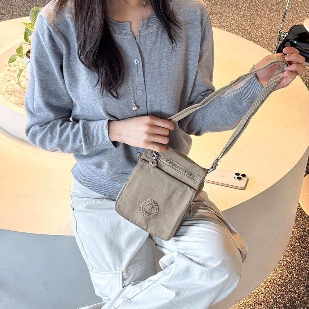 남녀공용 데일리 캐주얼 미니 휴대폰가방 크로스백