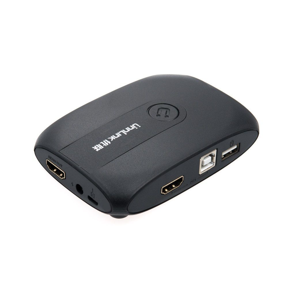 HDMI KVM 스위치 선택기 2대1 PC 2대연결 USB 4포트