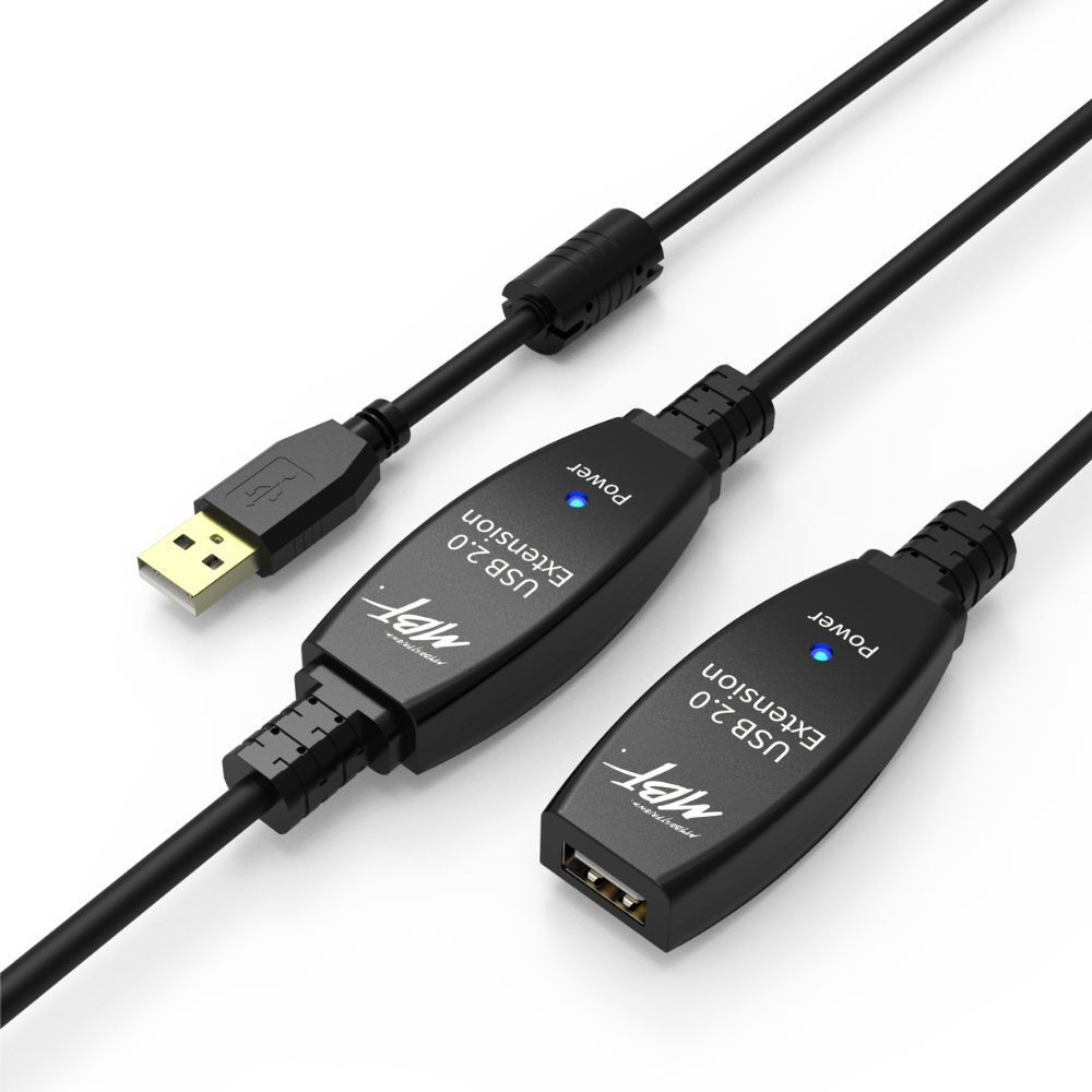 엠비에프 USB2.0 길이연장 리피터 케이블 20M 무전원