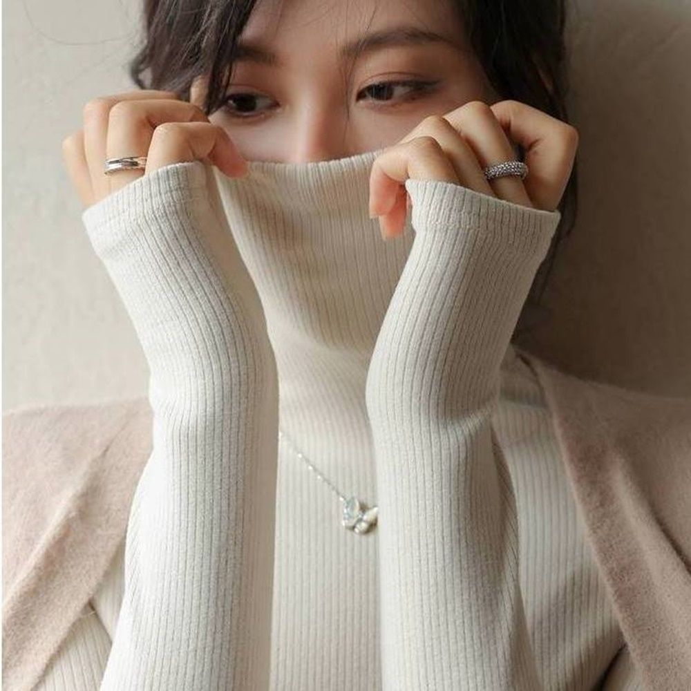 폴라 긴팔티 여성 티 터틀넥 3종 목티 폴라티