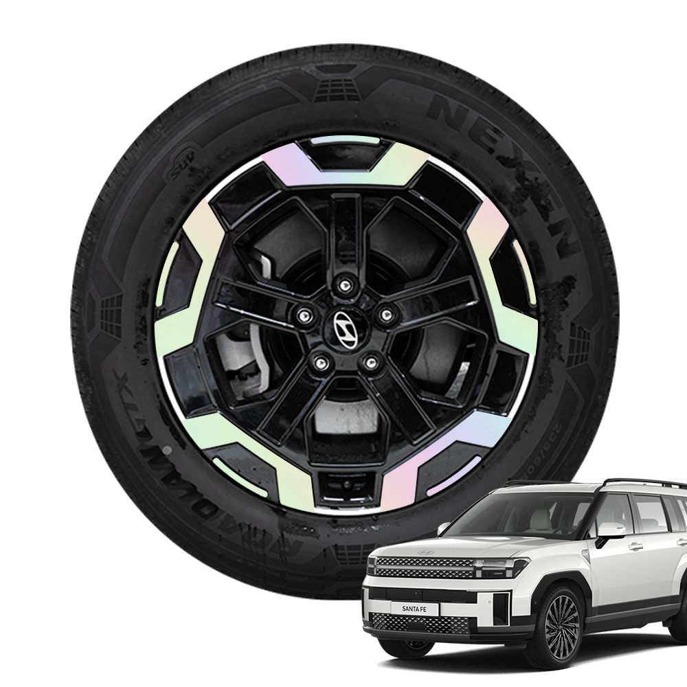 싼타페 MX5 450mm 18형 휠스티커