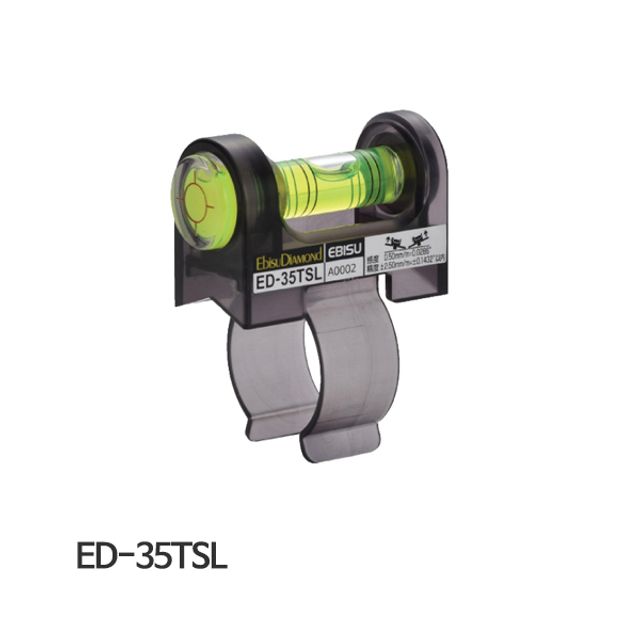 EBISU 배관 수평기 핸드레일수평기 ED-35TSL(32~35mm)