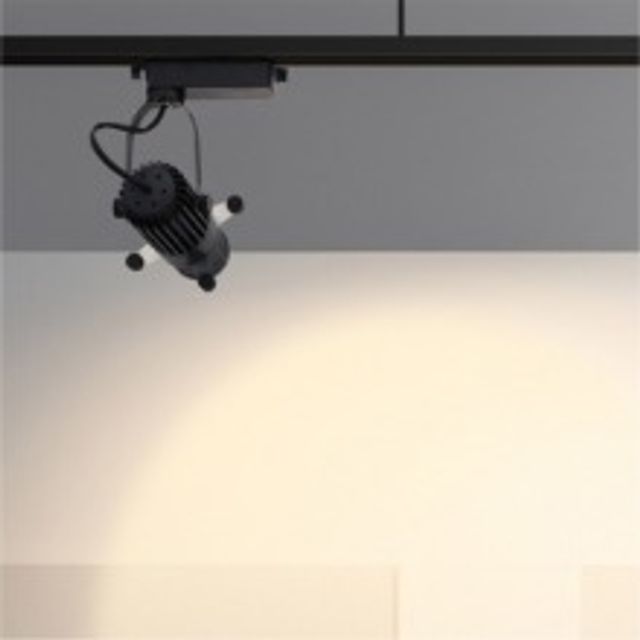 LED 헤이그 렌즈 조리개 스포트 레일 조명 12W 4000