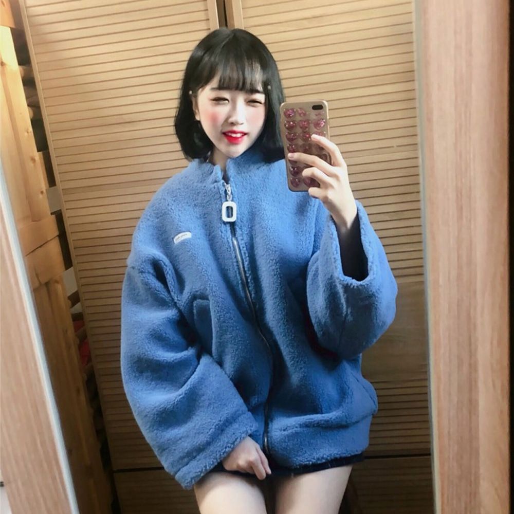 교복몰 UP 후리스 자켓 후리스집업 오버핏후리스 반티