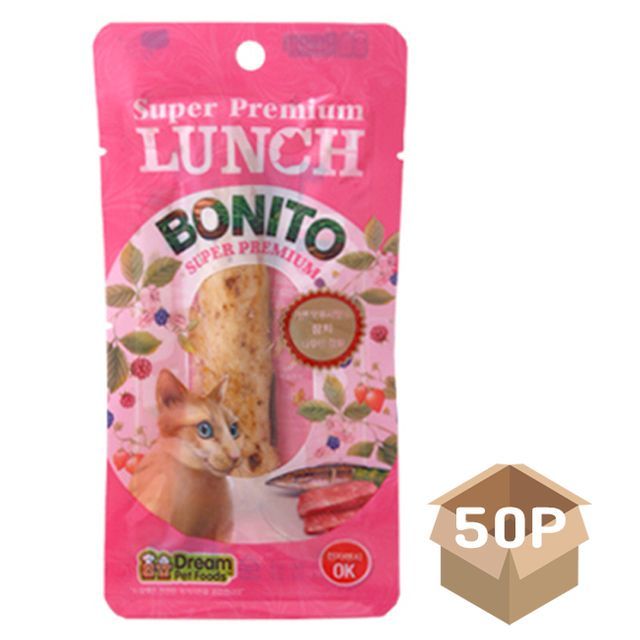 반려묘 영양간식 20g 50P 통살참치 가쓰오부시맛 애묘