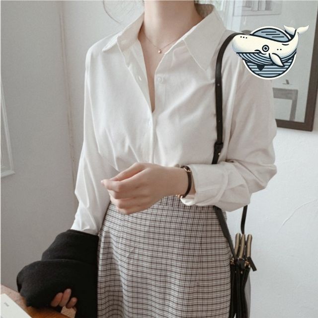 가볍고 편안한 여성 기본 셔츠 데일리룩 모던