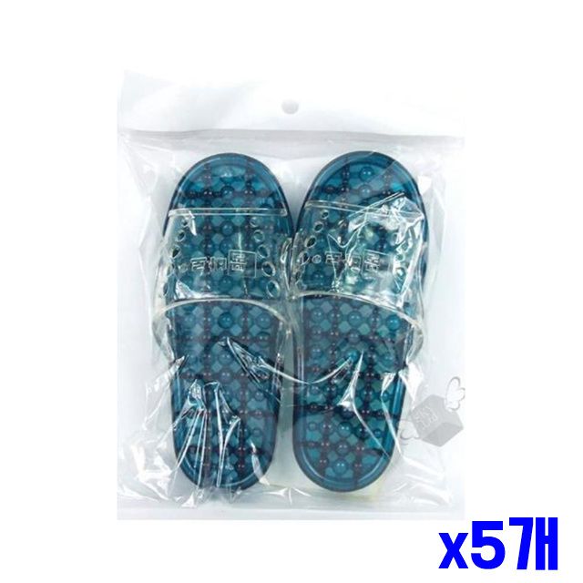 화장실실내화 아동 욕실화 x5개 트임형 색상랜덤