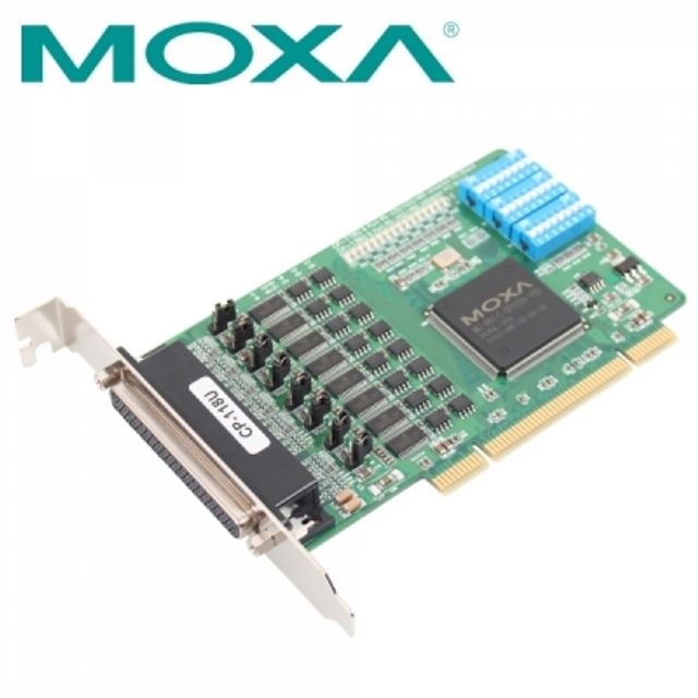 MOXA CP-118U 8포트 PCI RS232/422/485 시리얼카드(