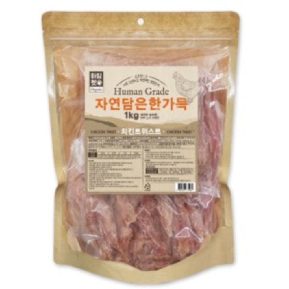 자연담은 한가득(1kg 치킨우유스틱)