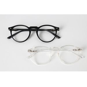 아이티알,NE 블랙 투명 남녀공용 뿔테 안경 시력보호 패션 커플