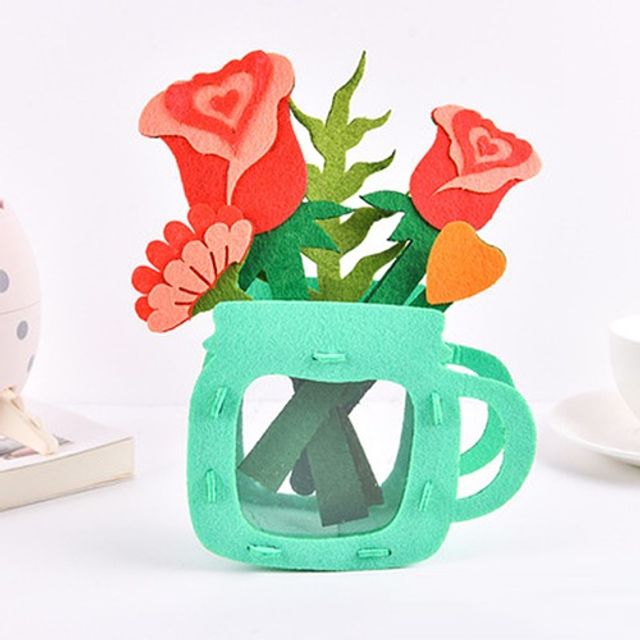 펠트화분DIY (윈도우 엣지화분 장미) 50개