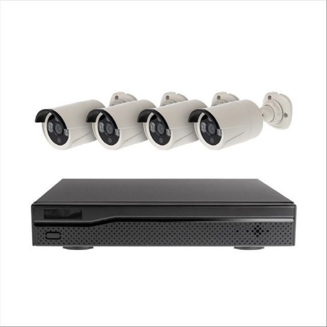 4채널 NVR CCTV IP 카메라 녹화기 풀패키지 P WN004S