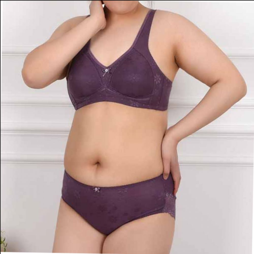 브라팬티세트 시원한 꽃무늬 B컵 런닝형 여성브라속옷