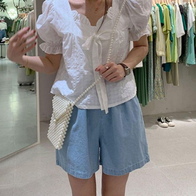 데일리 여름 여성 기본 캐주얼 데이 외출 여행 반바지