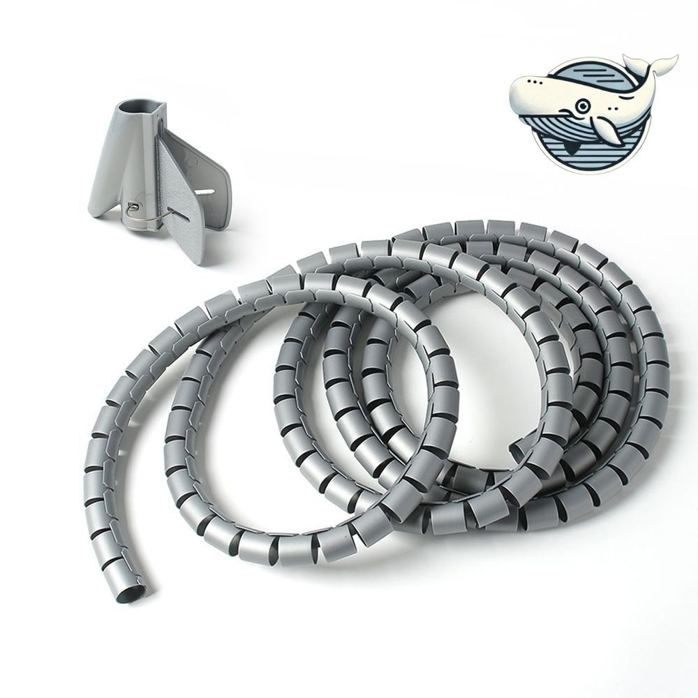 케이블 정리 보호 커버 스네이크형 5M 다용도