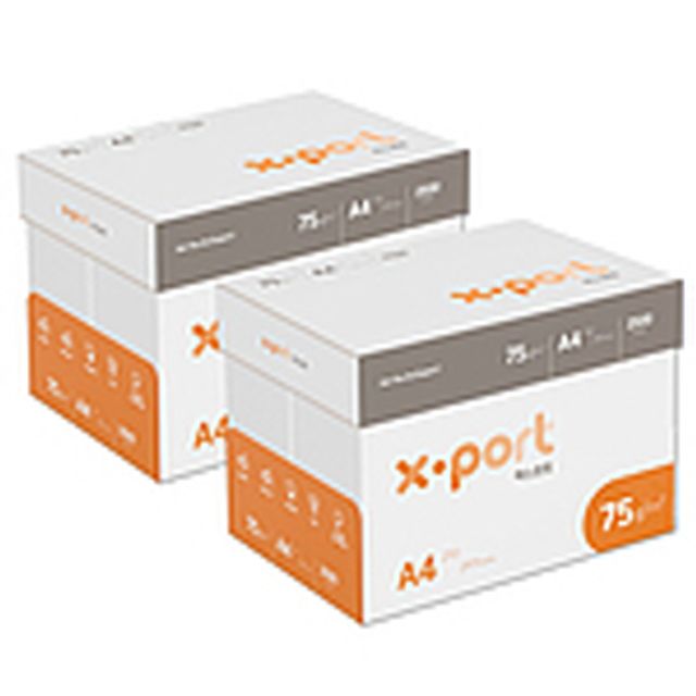 엑스포트 A4 복사용지 75g 2박스 2BOX 500매x10PK