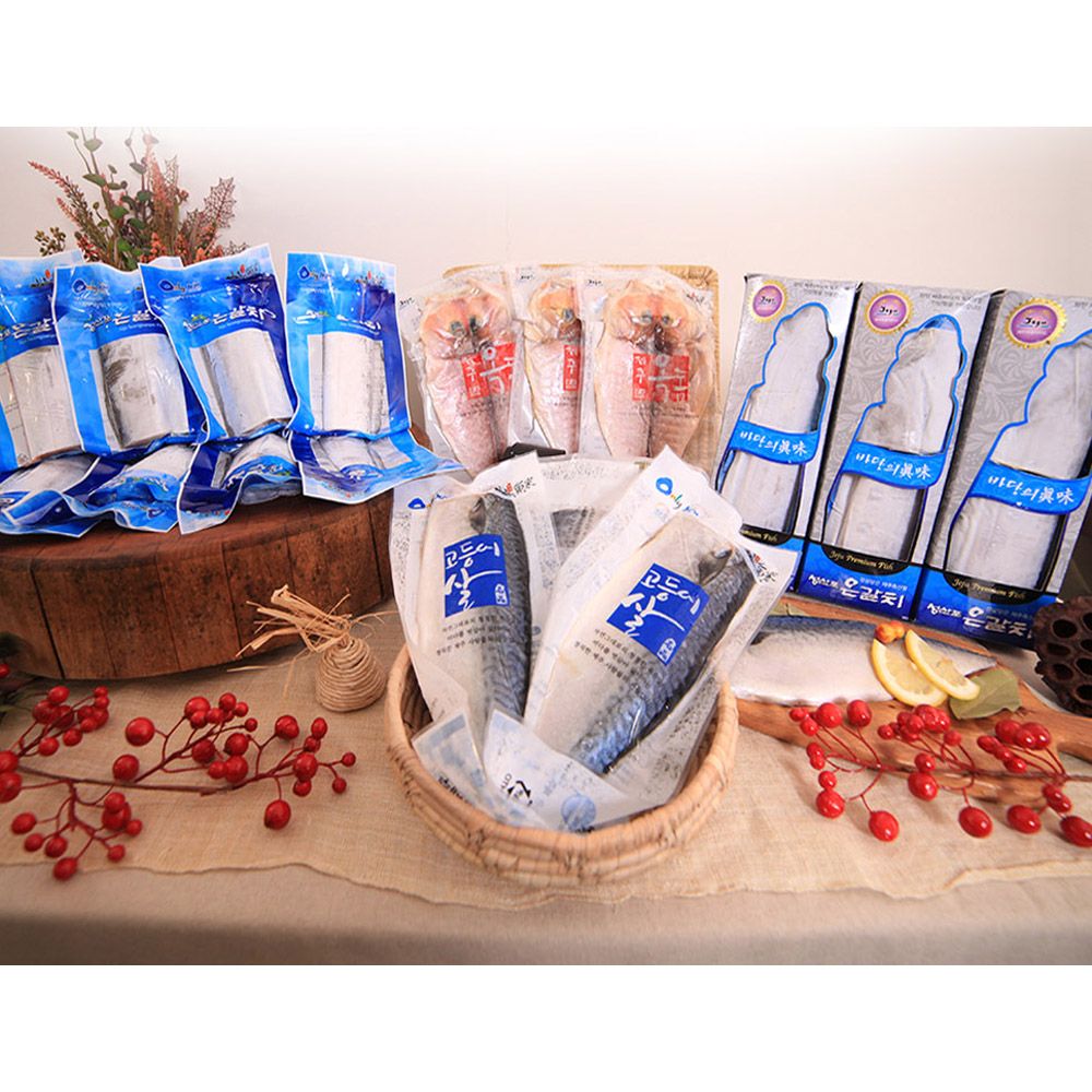 고급 갈치(2미)+옥돔(3미)+참조기(5미) 선물세트