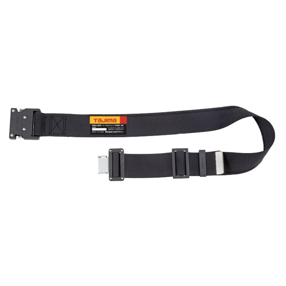 TAJIMA 원터치벨트_BWBCM125-BK 커브 블랙 M