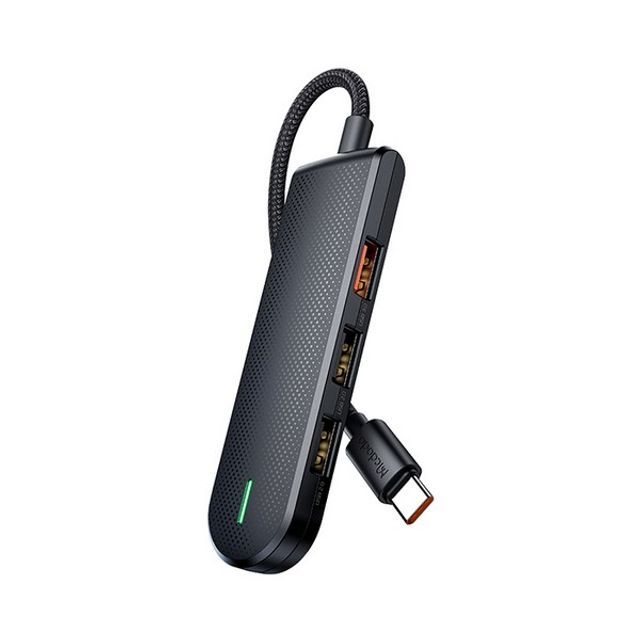 C타입 5in1 USB 멀티 허브 HU-1430 블랙 맥도도