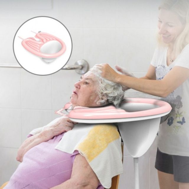 간병 환자 임산부 간이 샴푸대