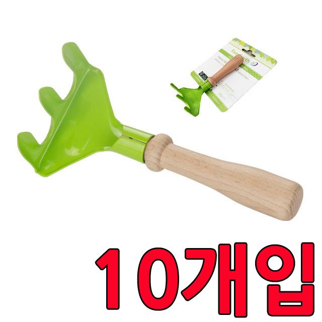 어린이 텃밭 가꾸기 도구 핸드레이크 X 10개입