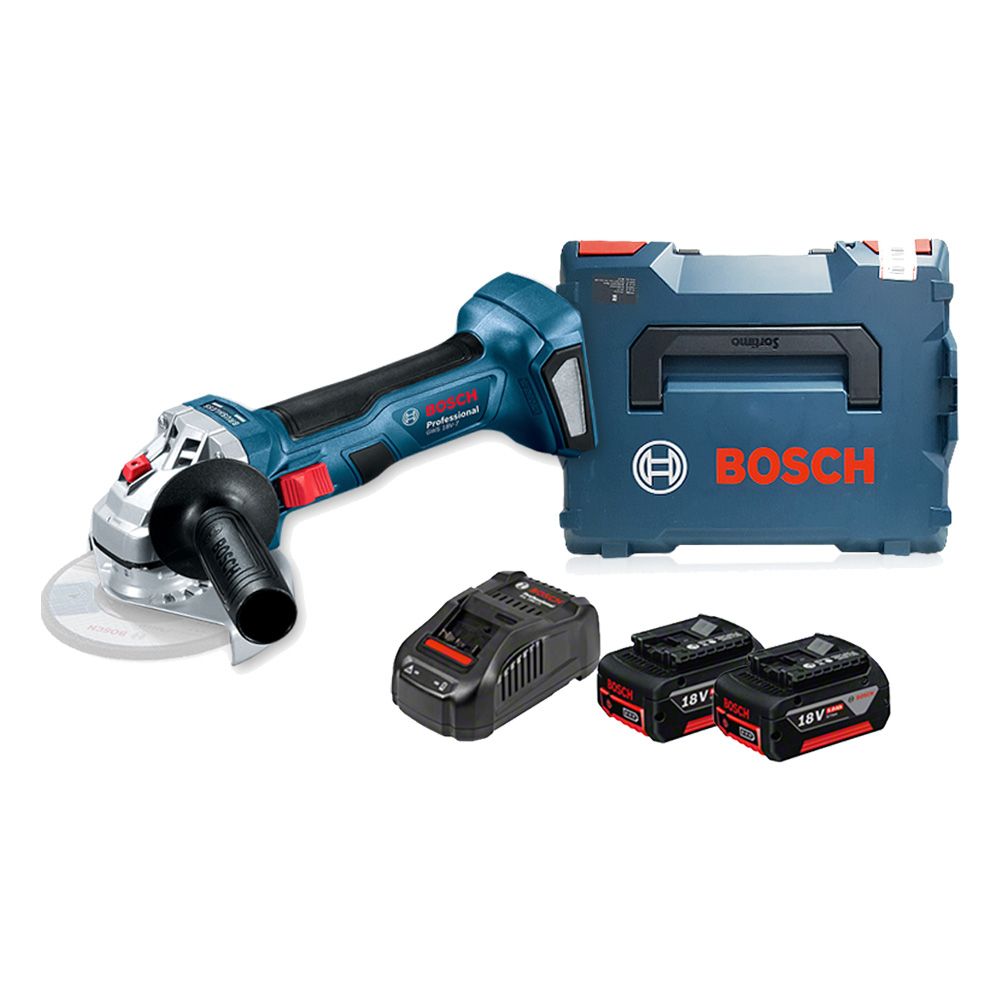 보쉬 BL모터 GWS18V-7 충전그라인더 100mm 18V 5.0AH