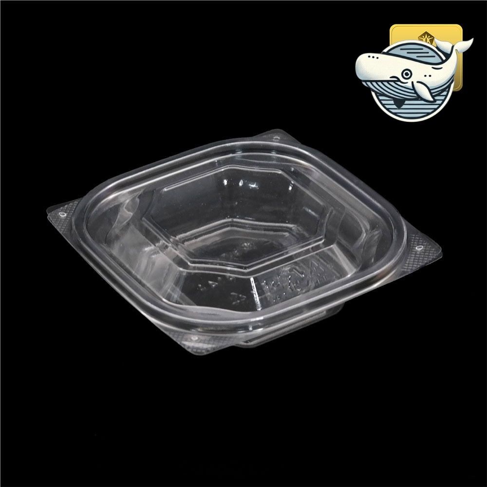 투명 일회용 용기 240ml 100개 포장