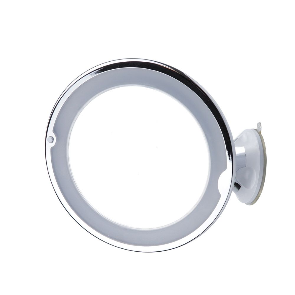 LED 확대 거울 10배율 부착형 조명 메이크업 화장대