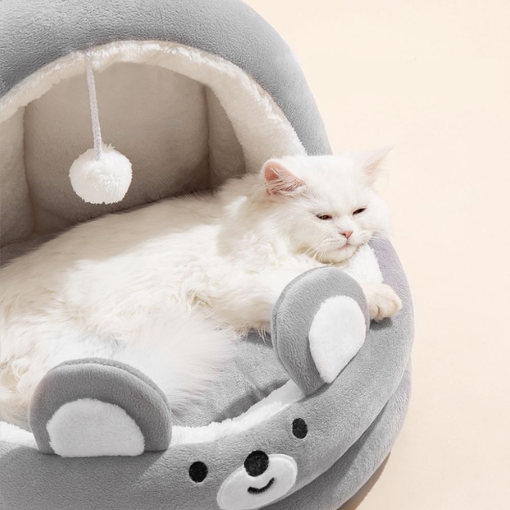 반려동물 동굴하우스 강아지 고양이 집쿠션