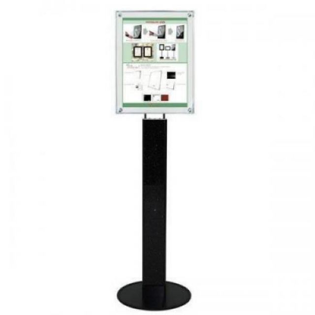 포스터 자석액자 스탠드(LG48B-AP) B4 백색펄판넬
