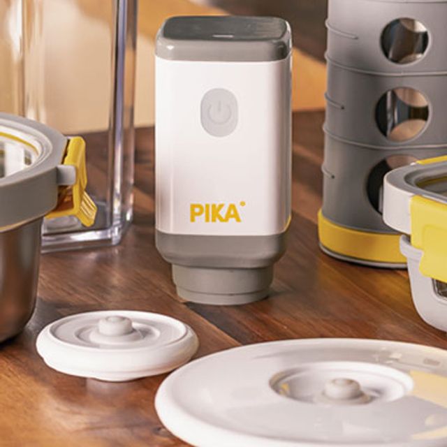 프랑스 PIKA 전동 진공 펌프 진공포장기