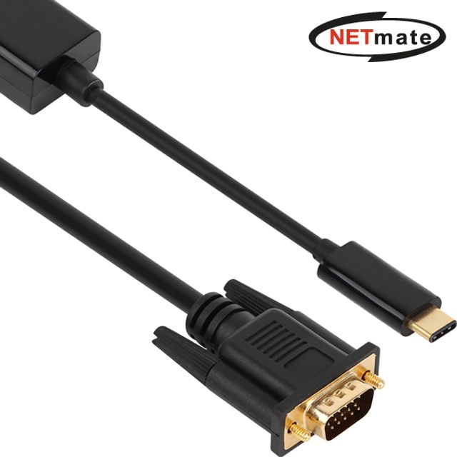 NMC-CV05 USB3.1 Type C to VGA RGB 컨버터 KW1687