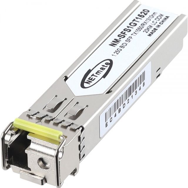 싱글모드 SFP BiDi 광 모듈 TX1550nm RX1310nm 20km