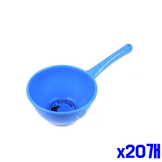 중 손잡이 자루바가지 x20개 튼튼한 색상랜덤 바가지