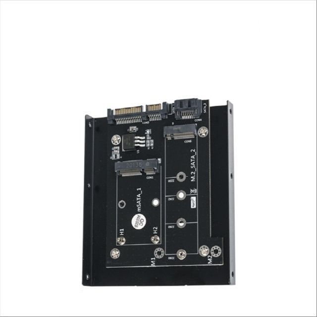 SATA 변환 컨버터 M.2 NGFF SSD mSATA to SATA 22P S