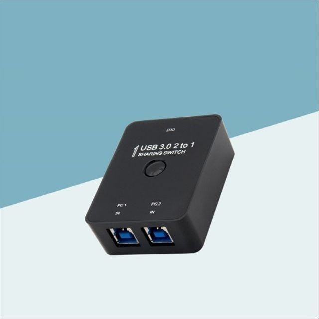 USB 3.0 선택기 2대1 USB-A타입F to USB-B타입 F x2