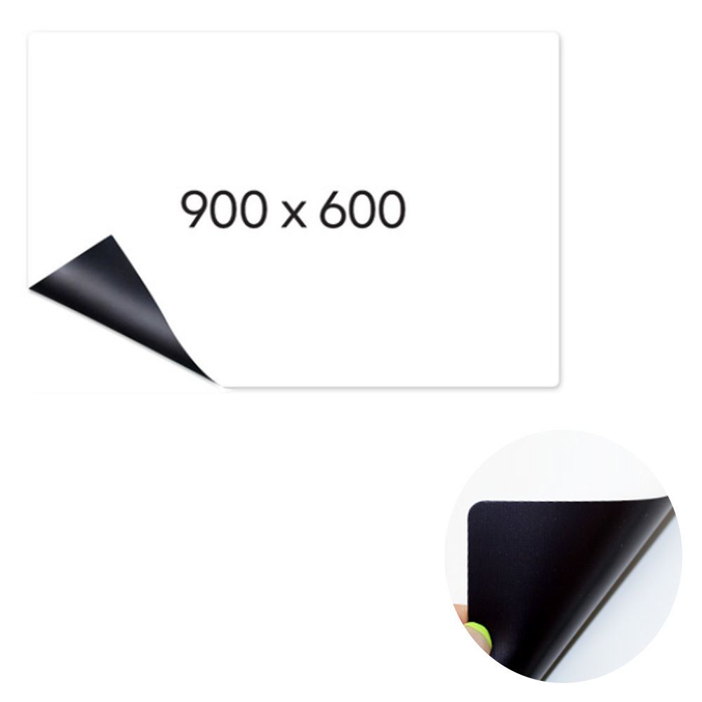 철제 탈부착 메모 자석보드 패드 화이트보드 900X600