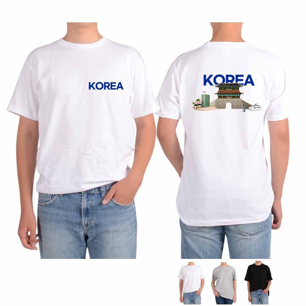 애쉬오트밀 반팔티 남대문 보러가자 KOREA