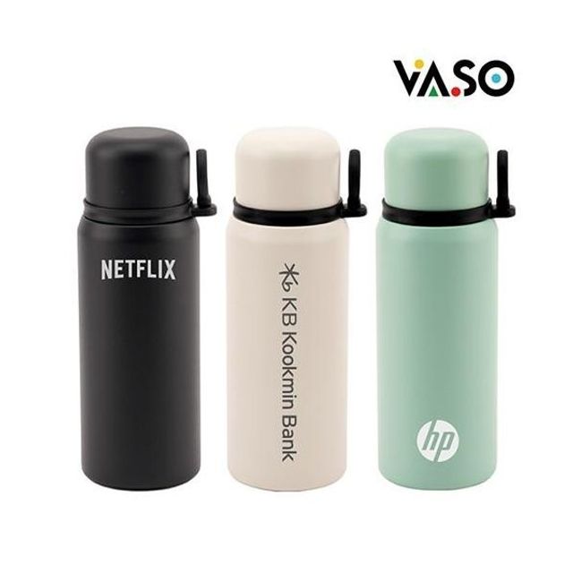 보온병 진공 텀블러 600ml 미끄럼방지 물병 휴대용 커