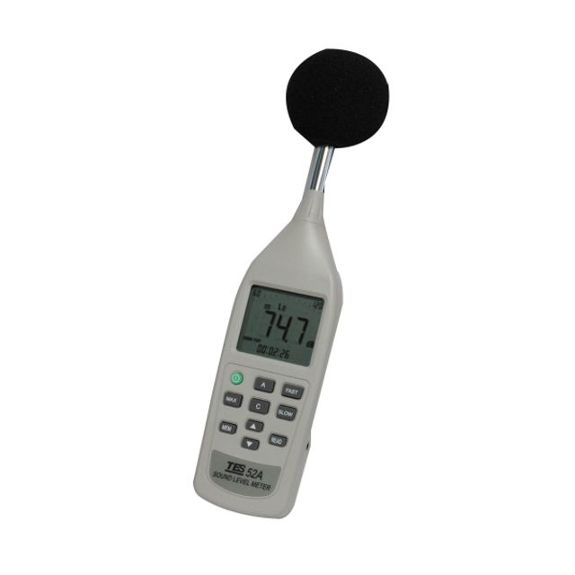디지털소음계(6단계레인지) 30-130dB/0.1dB/31.5Hz