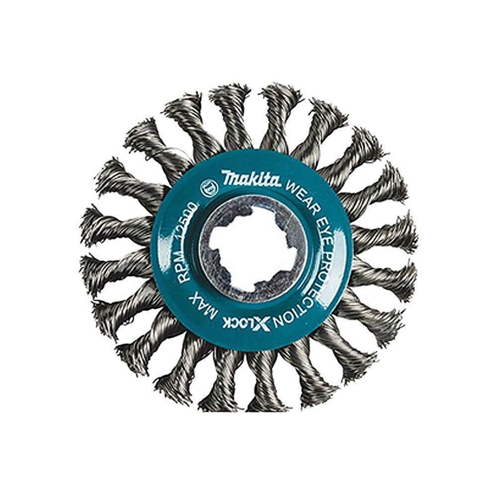 와이어 115mm xlock 휠 브러쉬 전동 브러쉬 d-73405