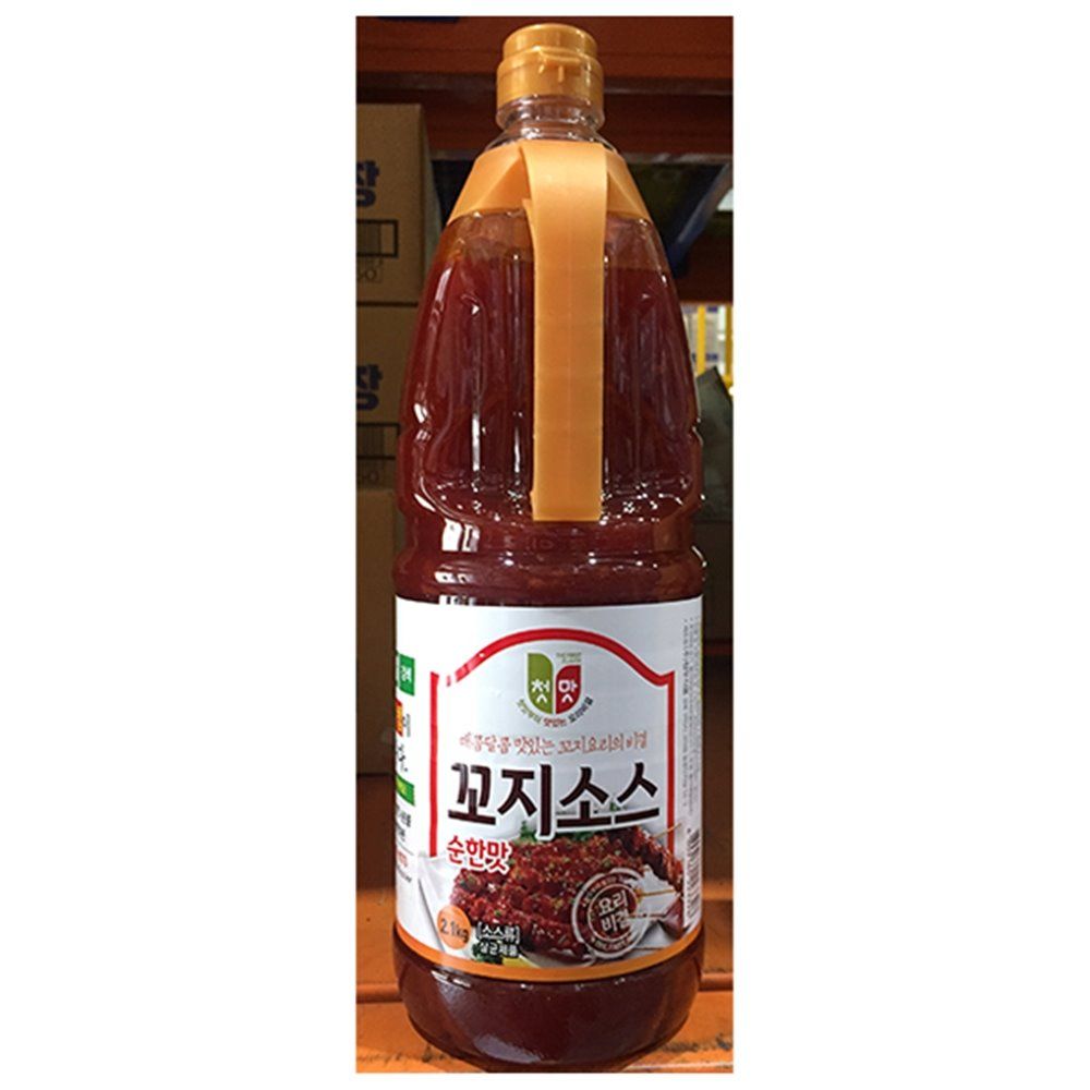 업소용 식당 식자재 재료 순한맛꼬지소스 2.1kg X8