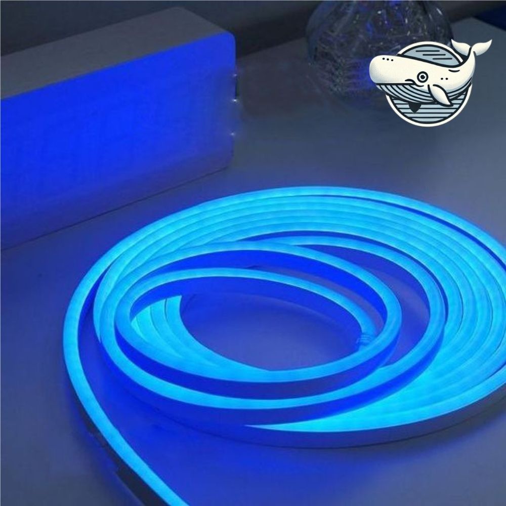우아한 블루 LED 무드 조명 5M 인테리어