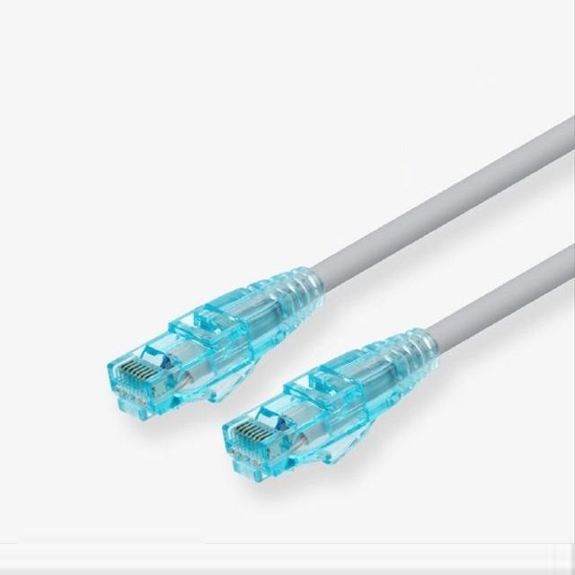 CAT.6 UTP 제작 랜케이블 빨강 파랑 LS-CAT6-2M