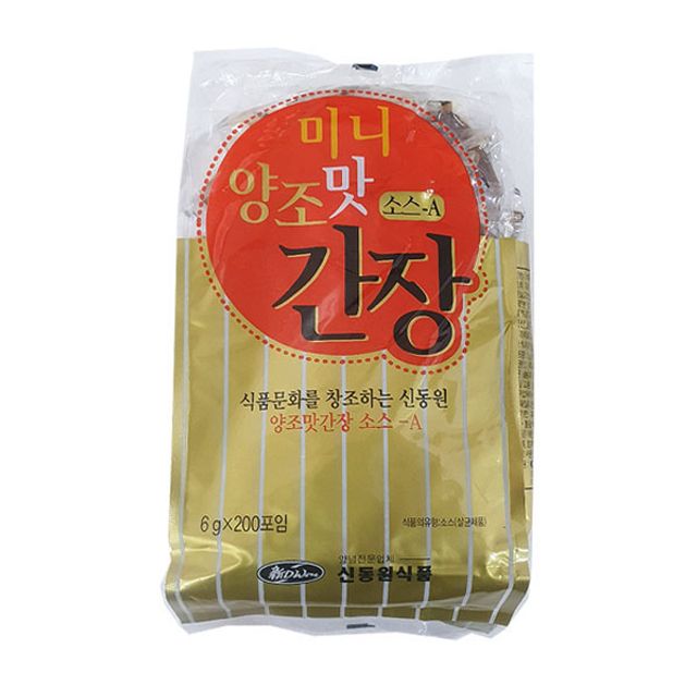 신동원 일회용 간장 (6Gx200입)