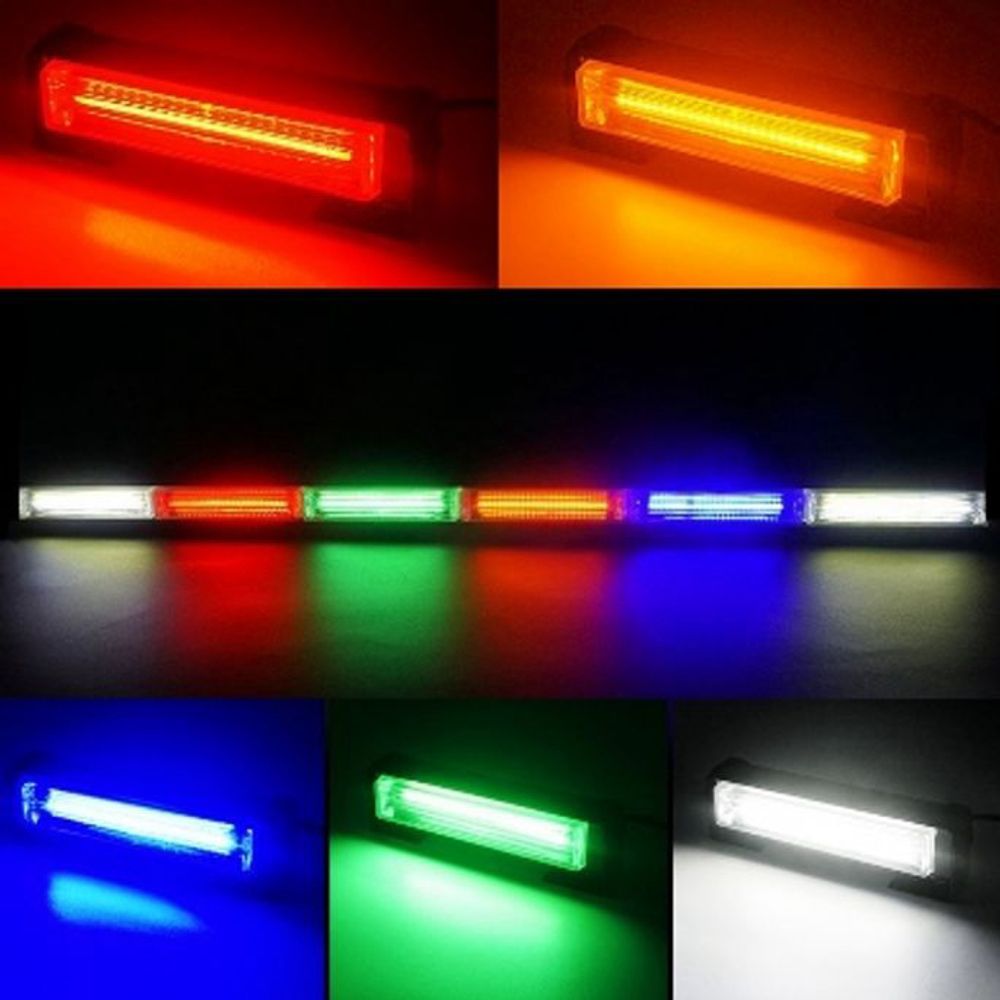 자동차 LED 바라이트 차량 경광등 램프 면발광 6구